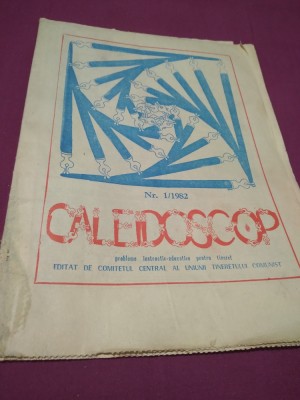 REVISTA CALEIDOSCOP 1/1982 NOU NICI UN REBUS COMPLETAT foto