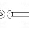 Surub M3, O&amp;#355;el rezistent la acizi A4, lungime 25mm, buton, pas filet 0.5, BOSSARD - 3183846