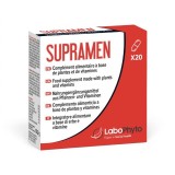 Capsule SUPRAMEN Sexual Power 4 in 1, Labophyto, potență, erecție, &icirc;nt&acirc;rziere ejaculare, libido, 20 capsule