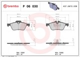 BREMBO P 06 030 PRIME LINE set placute frana,frana disc