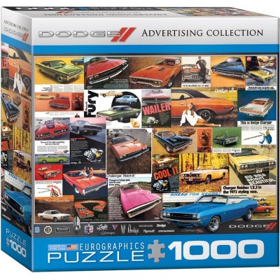 Puzzle 1000 piese Dodge Advertising Collection foto