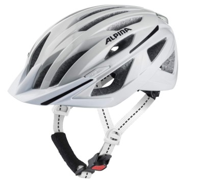 Casca de bicicleta ALPINA HAGA Urban cu lumina LED pentru adulti, alb, 51-56 cm - RESIGILAT foto