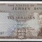 !!! X. RARR : JERSEY - 10 SHILLINGS (1963) - P 7 - UNC / CEA DIN SCAN