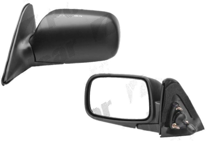 Oglinda exterioara Toyota Corolla (E11) Sedan/Hatchback/Combi/Liftback 1997-12.2001 Partea Stanga Convex, manuala Fara Incalzire, carcasa texturata