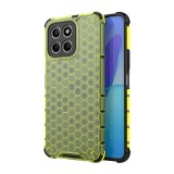 Husa antisoc compatibila honor 70 lite 5g, honeycomb airbag, verde