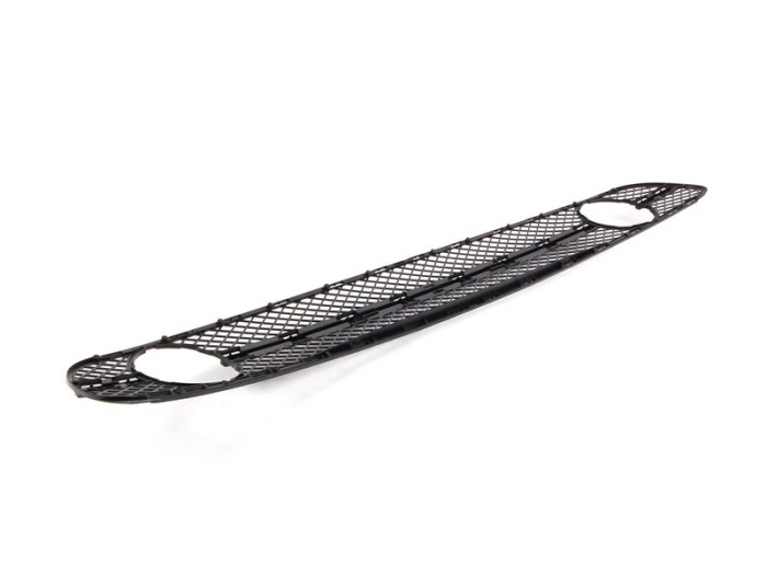 Grila bara fata VW Beetle (1C/9C/1Y), 01.1998-05.2005, 1C0807681C01C, 950127-1 cu locas pentru proiectoare, neagra