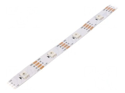 Bandă LED RGB Programabilă 12V 5050 10mm foto
