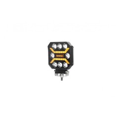 Proiector LED 27W 12V - 24V alb si galben portocaliu E-mark E9