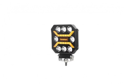 Proiector LED 27W 12V - 24V alb si galben portocaliu E-mark E9 foto