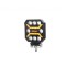 Proiector LED 27W 12V - 24V alb si galben portocaliu E-mark E9