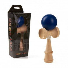 Kendama MomKi 180x70x60mm Albastru inchis foto