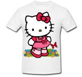 Tricou &quot; Hello Kitty cartoon character &quot;