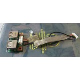 417085-001 48.4F604.011 GENUINE ORIGINAL HP USB BOARD W/ CABLE DV2000
