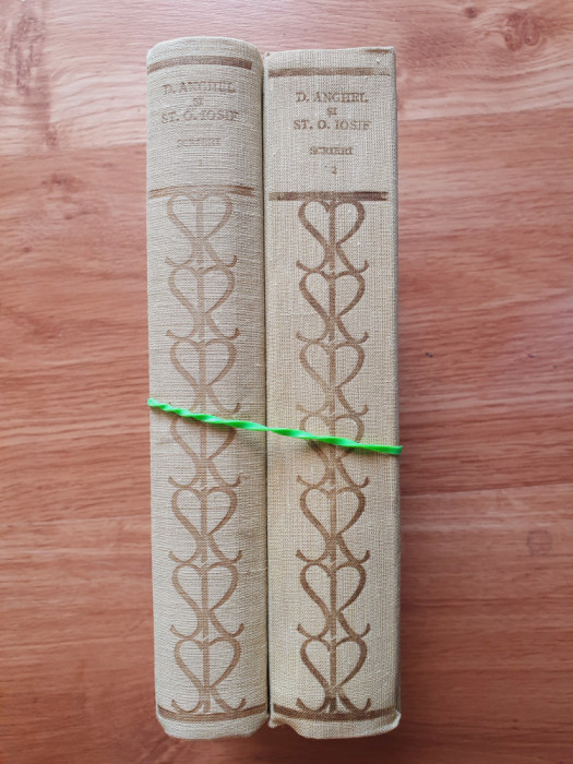 SCRIERI - Anghel, St. O. Iosif (2 volume)