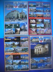 HOPCT LOT 2722 ORADEA -JUD BIHOR-4 CARTI POSTALE-NECIRCULATE