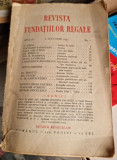 Revista Fundatiilor Regal Anul IV Nr. 1, 1937