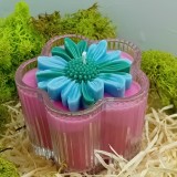 Lumanare Parfumata Handmade din Ceara de Cocos , Floare