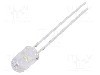 Dioda LED, 5mm, alba, 10000...12000mcd, 20mA, 2,8...3,6V, OPTOSUPPLY - OSW5DK5E31B