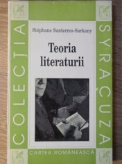 TEORIA LITERATURII-STEPHANE SANTERRES-SARKANY-213096 foto