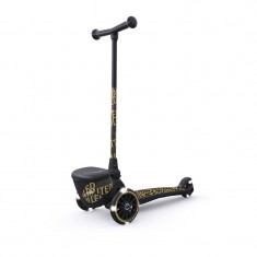 Scoot and ride - Trotineta copii pliabila cu roti luminoase. suport jucarie. Highwaykick 2 Black Gold Limited. 2 ani +. pana la 50 . Scoot Ride