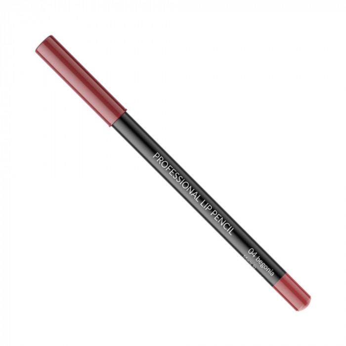 Creion de buze Professional, 4 Rosu, 1.14 g