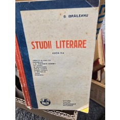 G. Ibraileanu - Studii Literare