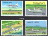 SAMOA, SISIFO 1973, Aviatie, MNH, serie neuzata