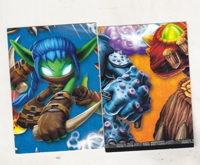 bnk crc Lot 10 cartonase Skylanders foto