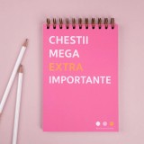 Notebook cadou pentru femei - Jurnal Chestii importante | WonderStore