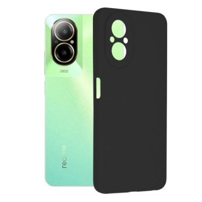Husa pentru Realme C67 4G - Techsuit Soft Edge Silicone - Black foto
