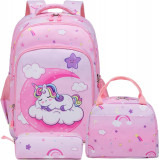 Wadalh rucsac fata unicorn scoala elementara rucsac fata Escol set sac, Oem