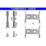 Set accesorii placute frana Ate 13046002792, parte montare : punte fata
