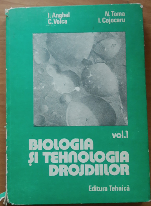 Biologia si tehnologia drojdiilor - I. Anghel