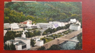 Baile Herculane 1927 Vedere generala C.P. circ. foto