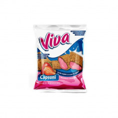 Pernite Viva Umplute cu Crema de Capsuni, 100 g foto