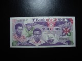 GHANA 10 CEDIS 1984 UNC