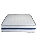 Set Saltea ortopedica Tulip Super Lux Comfort 140x200x30cm, fermitate tare, cu plasa de arcuri tip Bonell, sistem aerisire banda Spaceair, Saltsib plu, SuperOrtopedice, 140x200