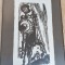 Helfried WEISS (1911-2007) - Don Quijote calare, xilogravura pe hartie japoneza