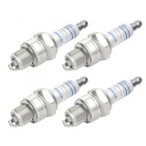 Cumpara ieftin Set 4 bujii scanteie Bosch pentru Hercules, Hyosung, PGO Motorcycles, Sachs