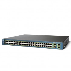 Switch Cisco Catalyst WS-C3560V2-48PS-S, 48 Porturi 10/100Mbps