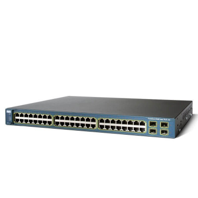 Switch Cisco Catalyst WS-C3560V2-48PS-S, 48 Porturi 10/100Mbps foto