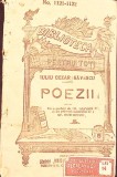 Poezii Iuliu Cezar Savescu, Editura Alcalay &amp; CO., 1920, Biblioteca Pentru Toti, Carte Veche, 112 pagini