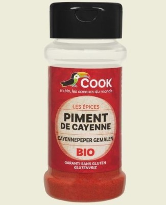 Piper Cayenne bio 40g Cook foto