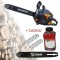 Drujba UralZid Professional 7CP, 62CC Motofierastrau + 2 lame + 2 lanturi
