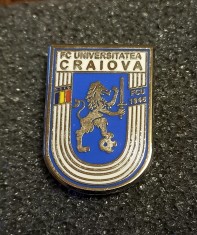 Insigna fotbal - FC UNIVERSITATEA CRAIOVA foto