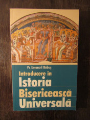 Emanoil Babus - Introducere in istoria bisericeasca universala foto