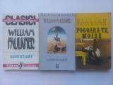 WILLIAM FAULKNER - SANCTUAR + LUMINA DE AUGUST + POGOARA-TE, MOISE
