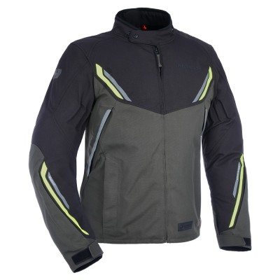 Geaca textila Oxford Hinterland MS, negru/gri/fluo, M Cod Produs: MX_NEW TM194403MOX foto