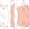 Set placute frana,frana disc AUDI A8 (4E) (2002 - 2010) TRW GDB1661