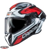 Cumpara ieftin Casca integrala pentru scuter - motocicleta Caberg model Drift Evo II SV Jarama G0 negru/alb/rosu lucios Pinlock ready &ndash; lentila Pinlock inclusa S (55